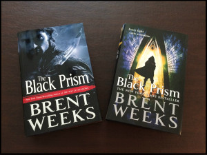 Old and New Black Prism covers