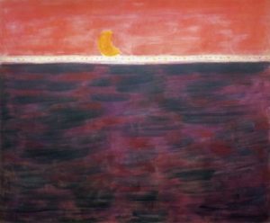 "Tangerine Moon and Wine Dark Sea," Milton Avery, 1959.